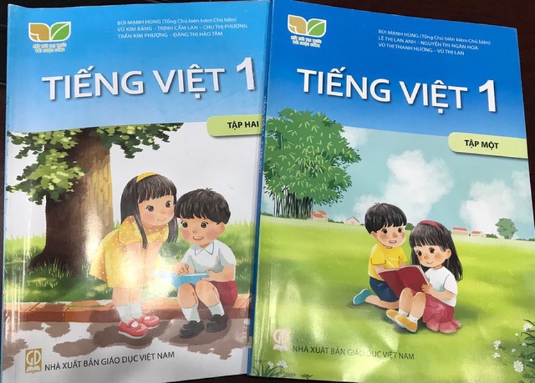 Sách tiếng Việt 1 không dạy chữ 